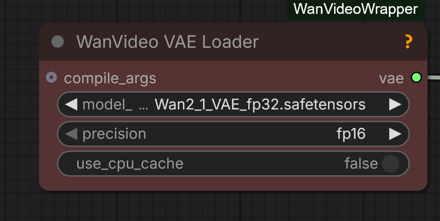 WanVideoVAELoader